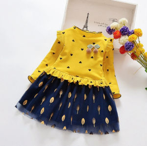 dress anak import bahan katun lembut halus 3-5 thn/ pakaian anak import
