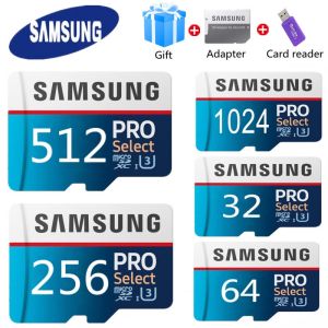 🔥COD + Miễn Phí + Hàng Có Sẵn🔥Thẻ SD Samsung PRO Micro Class10 Thẻ Nhớ Micro TF 1024GB 512GB 256GB Thẻ Chất Lượng Cao + Bộ Chuyển Đổi