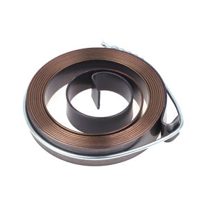 Fantic 1Pc 0.7-1.5 Thickness 680-1540mm Length Spiral Flat Wire Torsion Spring Constant Force Extension Springs Bench Drill Scroll Spring