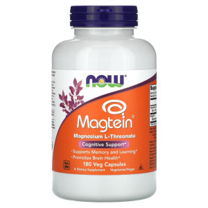 Thực Phẩm Bảo Vệ Sức Khoẻ NOW Magtein Magnesium L-Threonate - đã được nghiên cứu chứng minh khả năng vượt qua hàng rào máu não giúp cung cấp magnesium trực tiếp đến não bộ