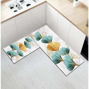Kitchen Mat Bathroom Door Mat Bedroom Bed Carpet Washable Basahan Rug
