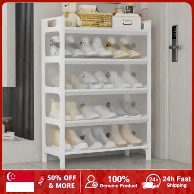 Simple Shoe Rack Multi-tier Shoe Rack Cabinet With Dustproof Curtain Storage And Organiser Dustproof