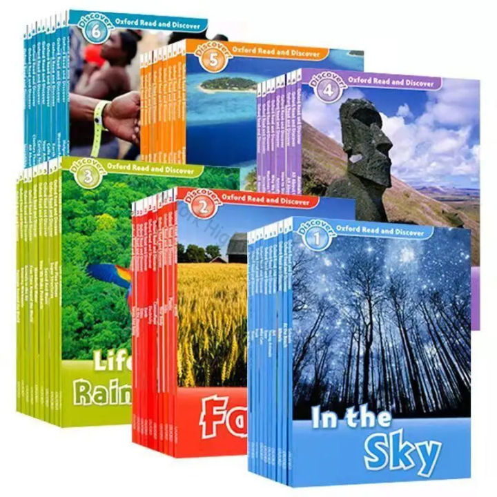 Oxford and Discover Level 1-6 In English Reading Learing Helping Child ...