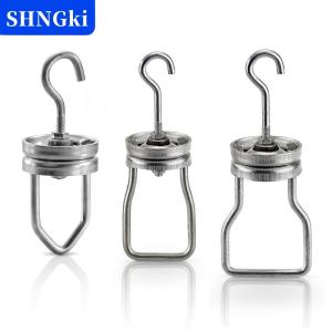 SHNGki Nhiệm Vụ Nặng Nề Xoay Spinner Móc Thép Xoay Móc Cho Sơn Sơn Bột Làm Việc Treo Giá Các Ứng Dụng