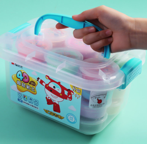 Đất Nặn Bột Nặn Đất Sét Nặn Siêu Nhẹ Không Độc Hại Làm Bằng Tay Dành Cho Trẻ Em Hộp Đựng Đồ + Dụng Cụ Miễn Phí