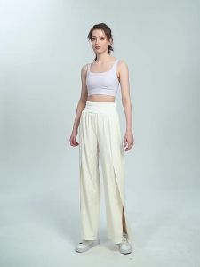 ALO- Womens Loose Fit Straight Leg Running Casual Pants Summer Thin Wide Leg Yoga Slimming Fitness Pants Al0-yoga