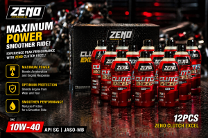 ZENO CLUTCH OIL 12pcs20w50 1L Fully Synthetic Oil | High Quality and Original.
