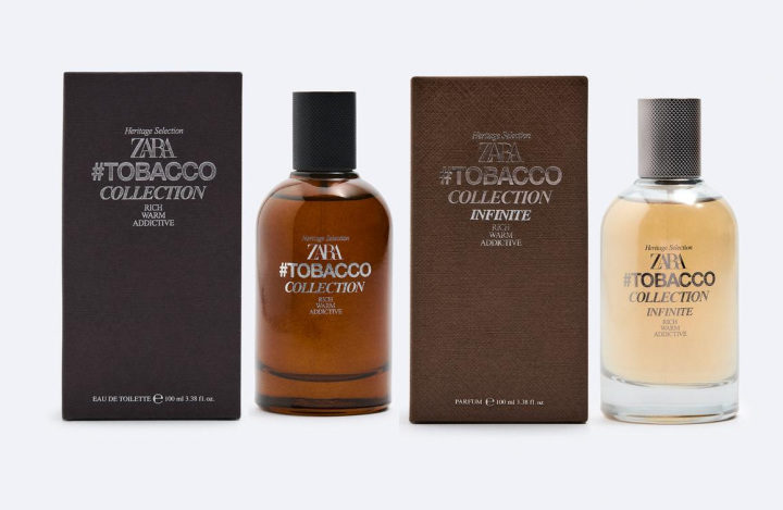 ZARA TOBACCO COLLECTION RICH/WARM/ADDICTIVE