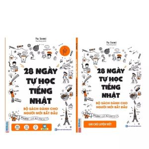Combo Trọn Bộ 28 Ngày Tự Học Tiếng Nhật (Giáo Trình + Sách Bài Tập)