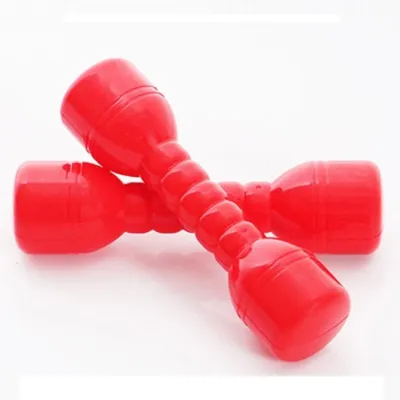 2pcs Children Dumbell Plastic Fitness Equipment Kids Training Outdoor Workout Exercise Colorful Toys