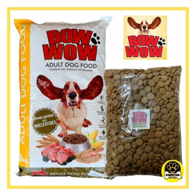 Bow Wow Adult 1KG REPACKED YELLOW Lazada PH