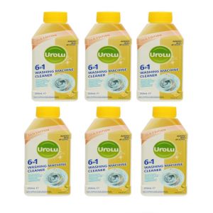 「Dettol Same model」Urolu  6ln1 Kill 99.9% of Bacteria Strong Washing Machine Cleaner 250mL  Lemon x3