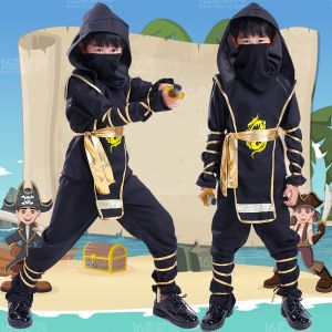 [HỎA TỐC] Bộ hóa trang Ninja cho bé trai Trang phụ Halloween trẻ em
