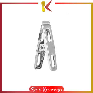 SK-C1028 Jepitan Jemuran Stainless Anti Karat Serbaguna / Jepitan Baju Kertas / Klip Jepit Foto