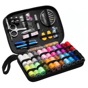 【Local Shipment】Portable Travel Sewing Box Needles Tools Stitching Embroidery Craft Sewing Kits 97Pcs/Set