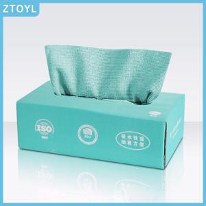 ZTOYL 20PCS Box Microfiber Towel Absorbent Kitchen Cleaning Dishcloth Non-stick Oil Dish Rags Napkins Tableware Home Cleaning Towels