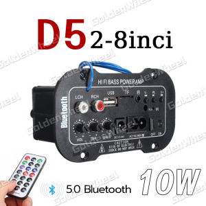 1000W Amplifier Board Audio LED Bluetooth5.0 USB Radio TF DIY Speaker Woofer Ampli Full Bass Subwoofer 8-10 Inch Hi-Fi Bluetooth Rumah Mobil Super Bass Bluetooth Amplifiers