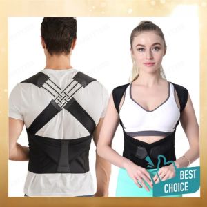Back Posture Corrector Belt Adjustable for Adults Anti-Camel Hump