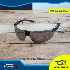 Action Eyewear รุ่น 759 Smoke Silver แว่นตานิรภัย แว่นกันแดด2020 แว่นตากันUV แว่นกันแดดราคาถูก แว่นกันแดดแฟชั่น Action Eyeware ***แถมฟรี++!!! ซองผ้าใส่แว่น***