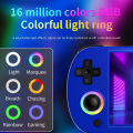 ANBERNIC RG40XX H konsol permainan genggam sistem Linux Joystick RGB kesan pencahayaan 256G 300 PSP pemain Video permainan Trimui Console. 