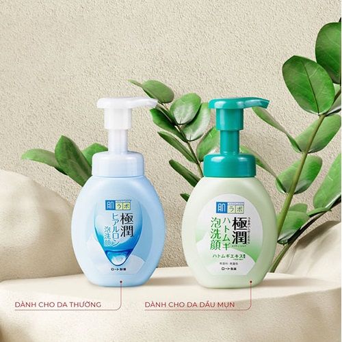 160ml] Sữa rửa mặt tạo bọt Hada Labo chai có vòi Nhật Bản | lazada.vn
