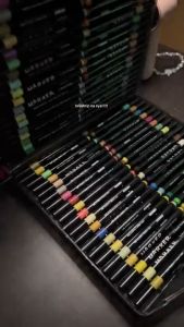 12/24/36/48/60/80 Colors Box-packed Acrylic Marker Pen Set Highligher Markers Waterproof Art Paintin