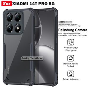 Case Xiaomi 14 14T Pro 5G Shockproof Fusion Armor Transparant