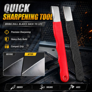 Mini Portable Knife Sharpener Handheld Alloy Steel Multifunctional Quick Sharpening Tool Home Kitchen Knife Sharpener
