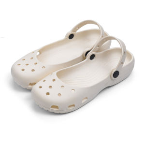 [Free Shipping] WomenS Summer Slip-On Sandals Featuring A Non-Slip Breathable Design With A Closed-Toe Style Versatile For Two Different Looks Soft-Soled Beach Sandals And Thick-Soled Clogs