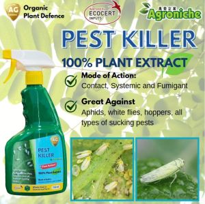 750ML Pest Killer Ready-to-Use Spray Great Against: Aphids white flies hoppers all types of sucking pests / Agroniche