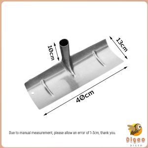 Digeo Professional Iron Manure Scraper Shovel - Multifunctional for Farm & Garden 1Pc