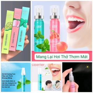 Combo 2 Chai Xịt Thơm Miệng Thảo Dược – Khử Mùi Hôi Miệng Diệt Khuẩn Hương Thơm Quyến Rũ Hiệu Quả Cao Cho Nam Nữ