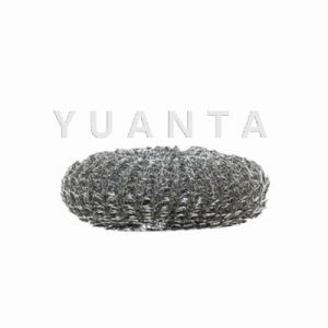 YUANTA ฝอยขัดหม้อสแตนเลส ขัดกะทะ ที่จับสามารถใส่น้ำยาล้างจานได้   Dishwashing brush