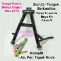 Standar 2, Standar Tengah + As, Per dan Tapal Honda Revo absolute,Revo Fit, Revo FI, Blade New 110. 