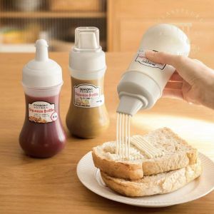 Classy Luxe Squeeze Sauce Bottle Salad Ketchup Kitchen Multi-functional Sauce Oil-consuming Honey Sub-packing Seasoning Bottle