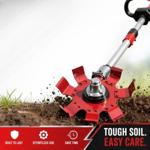 Brush Cutter Weeding Wheel Trenching Tool Manganese Steel Garden Tiller Farm Soil Loosening