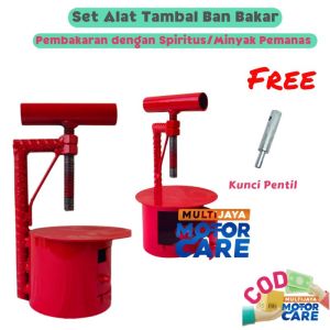 Alat Tambal Ban Bakar PAKET PALING KOMPLIT MURAH Alat Tambal Ban Bakar pres ban motor