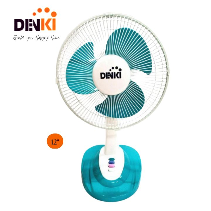 Denki DDF12 12 Desk Fan (Green) Lazada PH