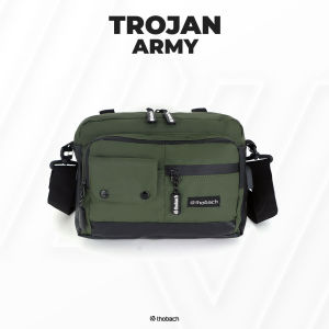 Thobach - Tas Selempang Pria Sling Bag Trojan Waterproof Clutch Bag Pria Waist Bag Pouch Bag Pria