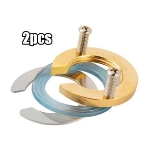 2PCS Space Aluminum C Type Kitchen Faucet Antiloosing Nut Cap Antiloosing Nut Cap