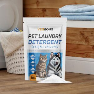 Pet Laundry Detergent Powder – Deep Stain Remover for Dog Bed Cat Blanket & Pet Clothes Eliminates Urine Odor Enzymatic Cleaner for Pet Owners