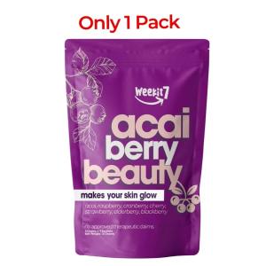 Acai Berry Powder Drink Original With Chia Seeds Glutathione Collagen Drinks - Suitable for whitening the skin reducing wrinkles promoting health and detoxification and slimming down