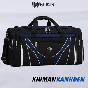 Túi du lịch size 50cm trung - 65cm đại 4 màu 7 ngăn KIUMAN phong cách nhật bản