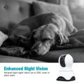 Vimtag Ip Camera Wifi 360 ° PTZ 4MP nhìn xuyên đêm HD 2 chiều âm thanh con người & âm thanh & cảm biến chuyển động camera giám sát an ninh trong nhà. 