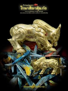 วัวธนู รุ่นแรก โกนาศิลาคุ้มภัย เนื้อมหาชนวน ตะปูสังฆวานร