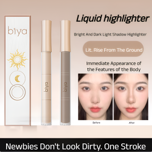 Liquid Contouring Matte Highlight Shadow Nose Shadow Concealer Contouring Stick Three-Dimensional Shadow Measuring Face Brightening Liquid液体高光修容棒