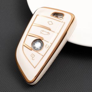 Bao Da Ốp Bảo Vệ Vỏ Bọc Chìa Khóa Chống Trầy Xước Cho Xe BMW Series 3 5 7 X GT Mẫu Mới