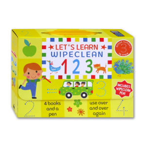 Lets Learn Wipe clean 123 Includes Wipe Clean Pen!