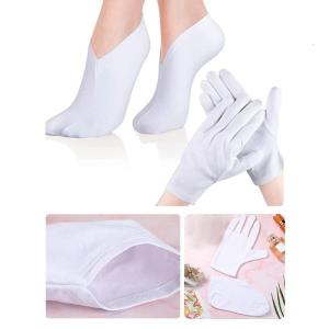 Moisturizing Gloves and SocksSpa Moisturizing Therapy Socks ＆ GlovesSoften Repairing Dry CrackedHands Feet Skin Care