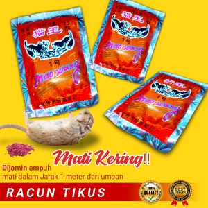 RACUN TIKUS MATI KERING TIDAK BAU DARI MAO WANG ISI 20 Bungkus